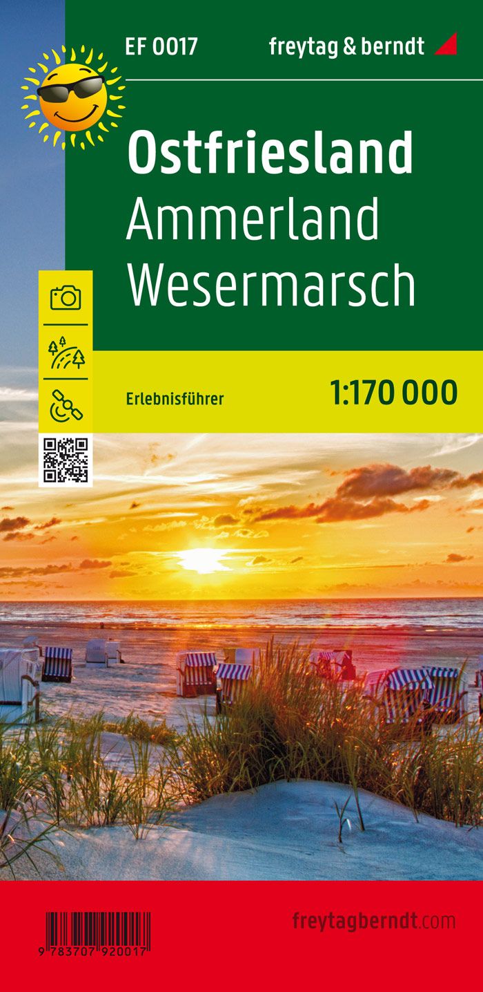 Carte de loisirs - Ostfriesland, Ammerland, Wesermasch | Freytag & Berndt