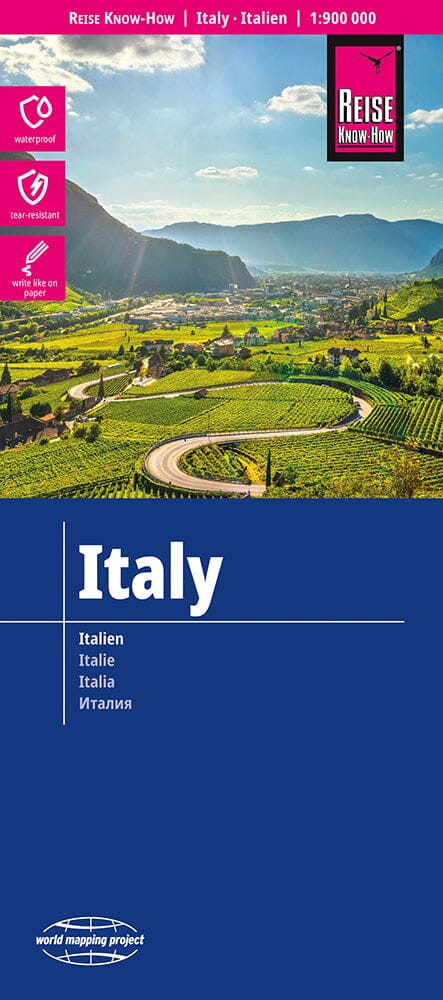 Carte routière - Italie | Reise Know How carte pliée Reise Know-How 
