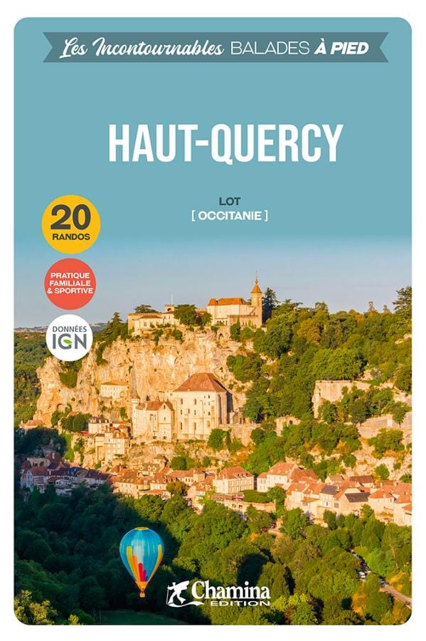 Guide de balades - Haut-Quercy à pied | Chamina guide de randonnée Chamina 