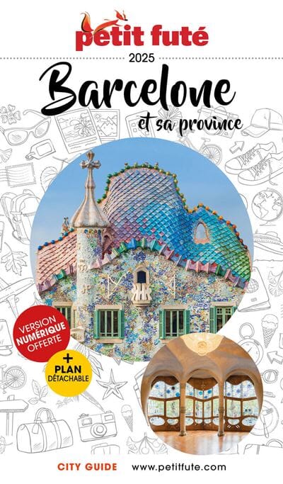 Guide de voyage - Barcelone et sa province 2025 + plan | Petit Futé guide de voyage Petit Futé