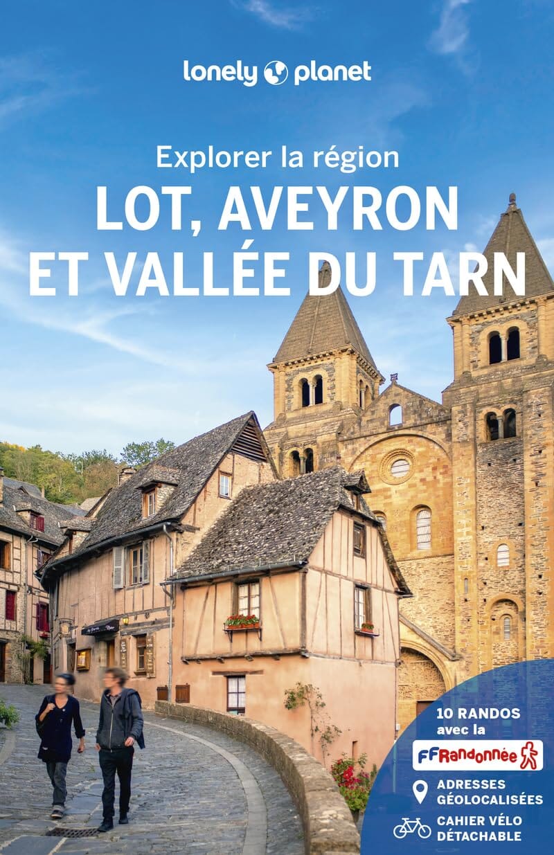 Guide de voyage - Lot, Aveyron et Vallée du Tarn - Édition 2024 | Lonely Planet- Explorer la région guide de voyage Lonely Planet 