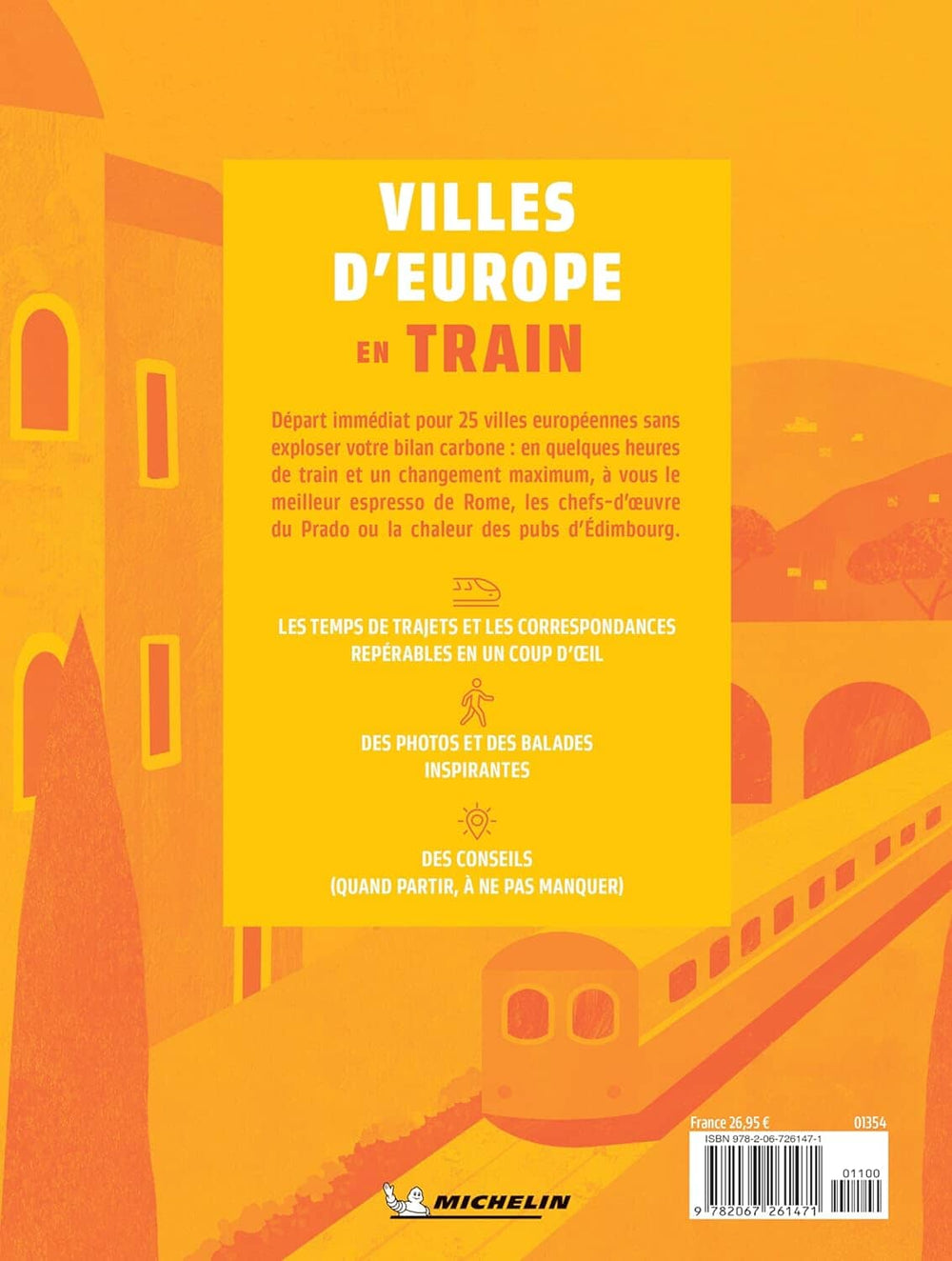 Guide de voyage - Villes d'Europe en train | Michelin guide de voyage Michelin 
