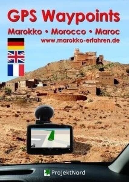 Guide - Maroc GPS Waypoints | Huber carte pliée Huber 