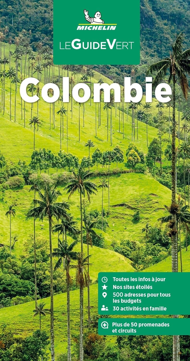 Guide Vert - Colombie - Édition 2023 | Michelin guide de voyage Michelin 