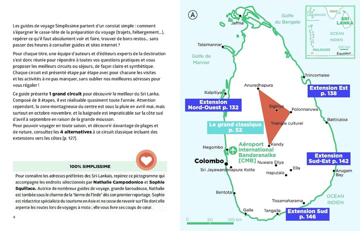 Le guide Simplissime - Sri Lanka - Édition 2024 | Hachette guide de voyage Hachette 