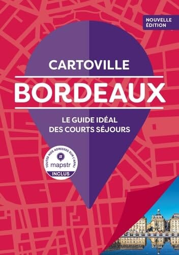 Plan détaillé - Bordeaux | Cartoville carte pliée Gallimard 
