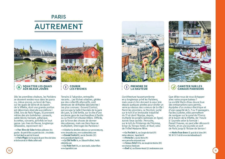 Plan détaillé - Paris 2024/25 | Cartoville carte pliée Gallimard 