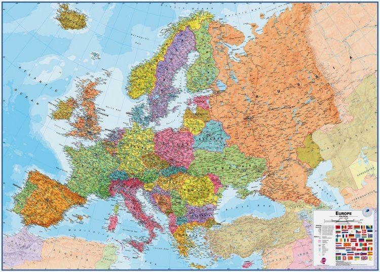 Maps international - Carte murale - France administrative