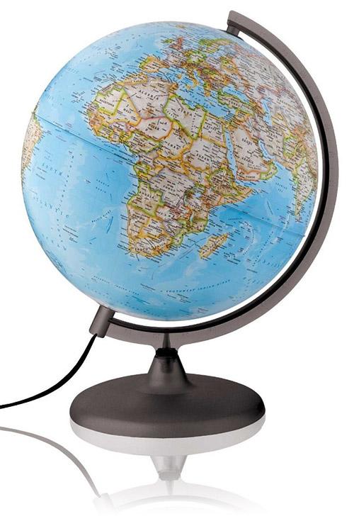 Globe lumineux Classic - diamètre 30 cm, en anglais  National Geogr – La  Compagnie des Cartes - Le voyage et la randonnée