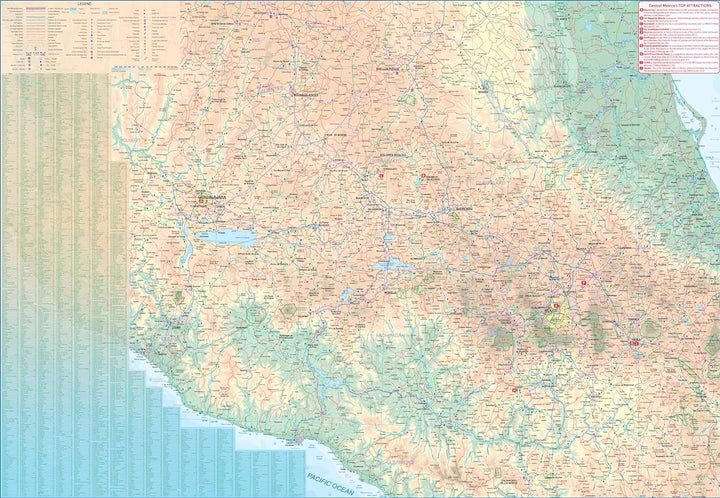 Carte de voyage - Mexique central | ITM