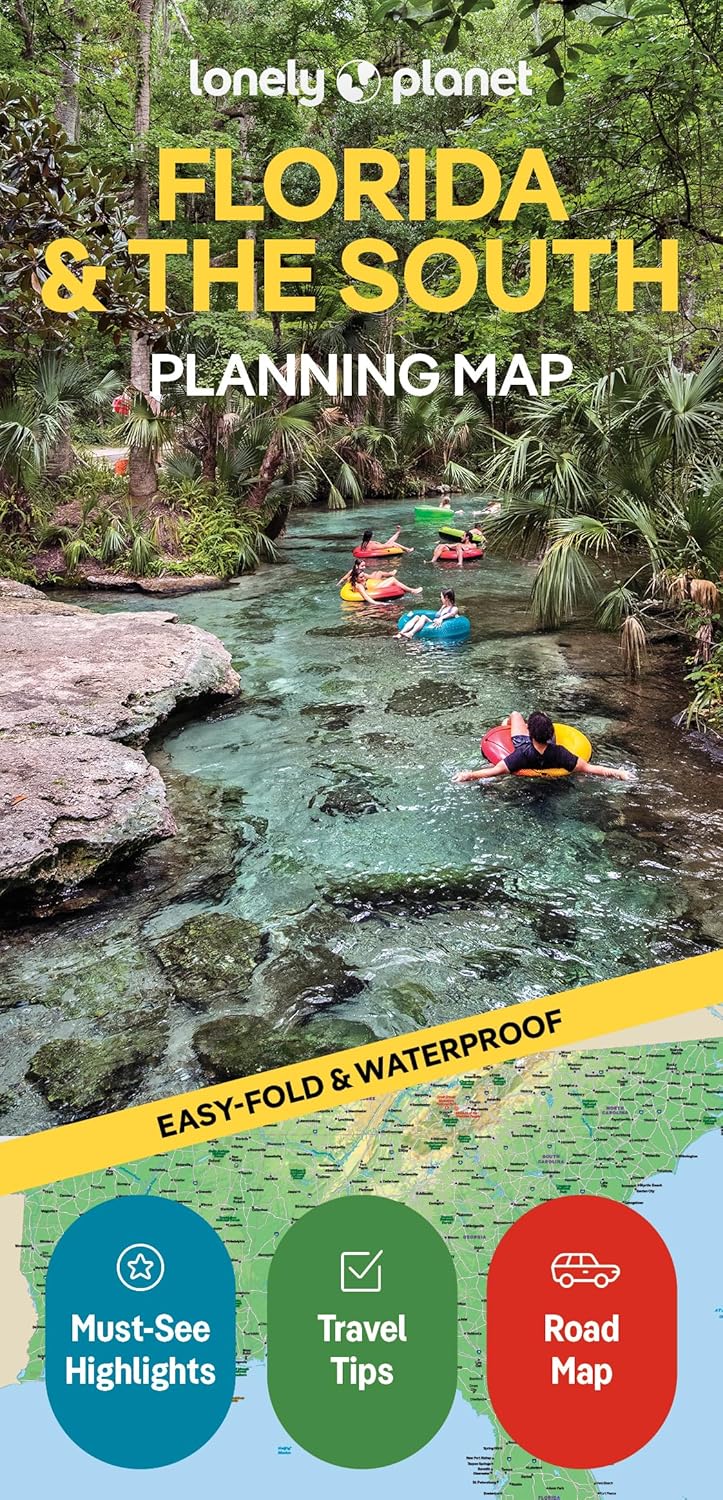Carte de planification (en anglais) - Florida & the South | Lonely Planet