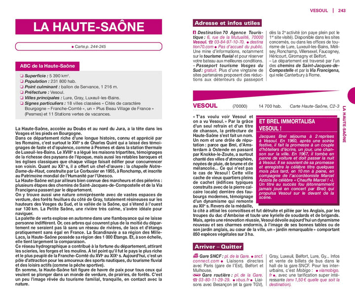 Guide du Routard - Franche-Comté 2024/25 | Hachette
