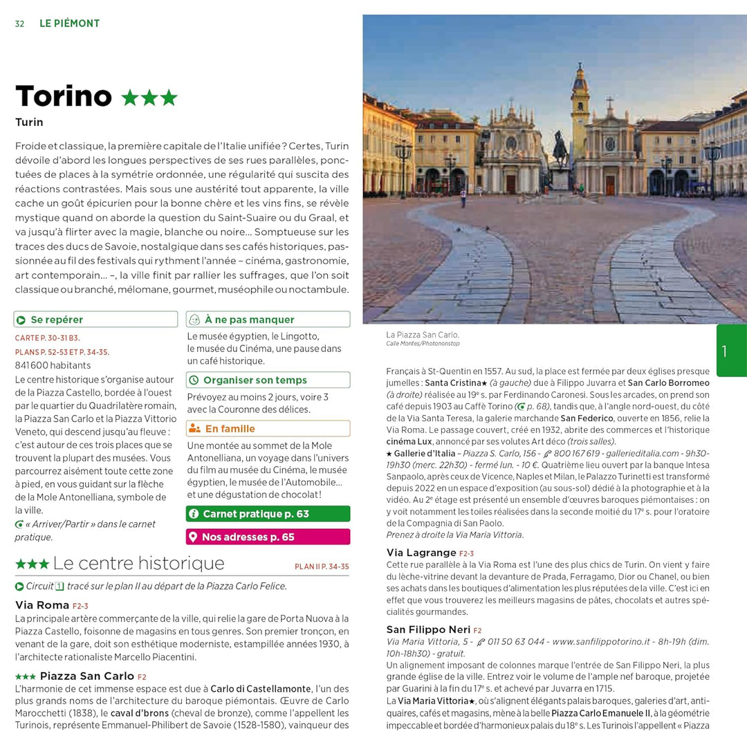 Guide Vert - Italie du Nord (sans les lacs italiens, Milan et la Lombardie) - Édition 2024 | Michelin