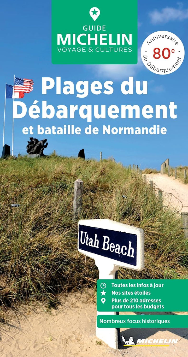 Guide Vert - Plages du Débarquement et bataille de Normandie - Édition 2024 | Michelin