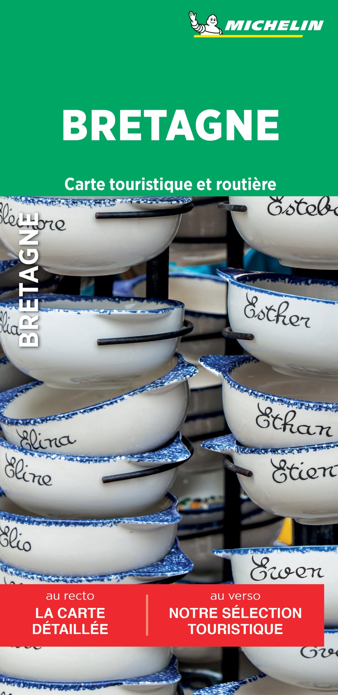 Carte routière et touristique - Bretagne | Michelin