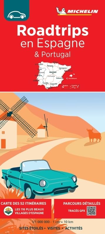 Carte routière - Roadtrips en Espagne & Portugal | Michelin