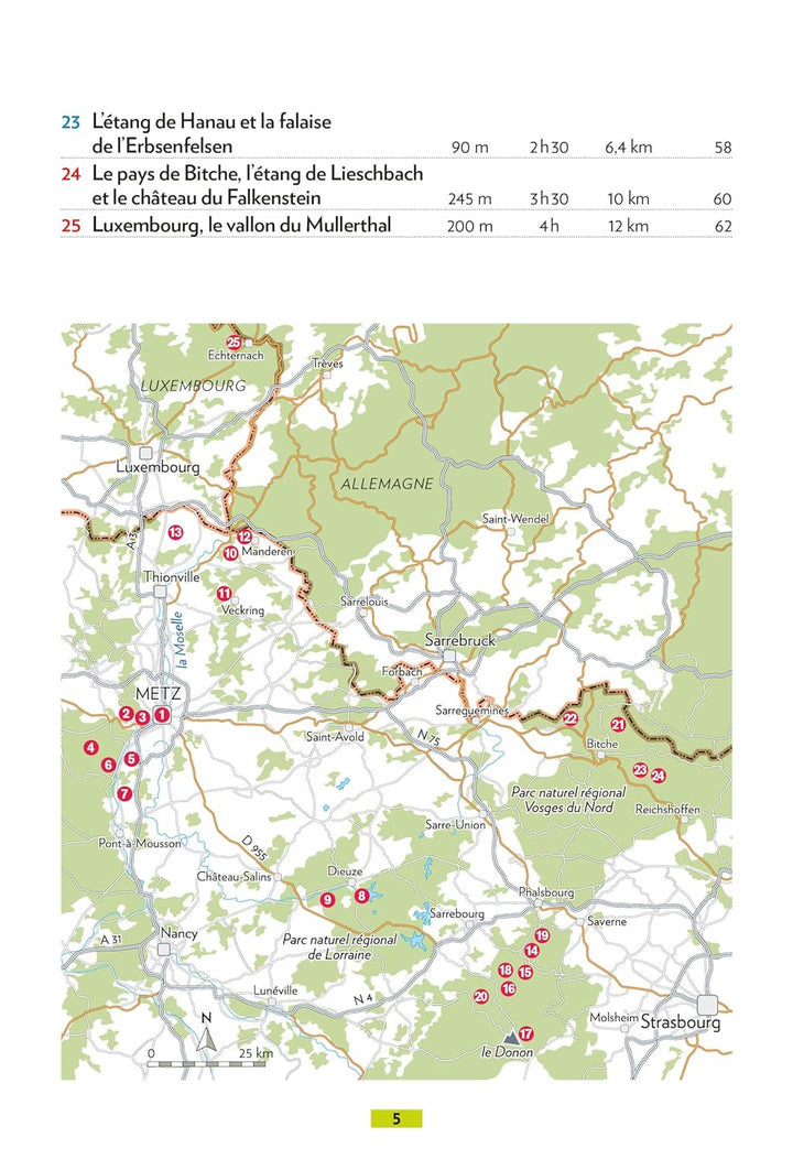 Guide de balades - Moselle | Glénat - P'tit Crapahut