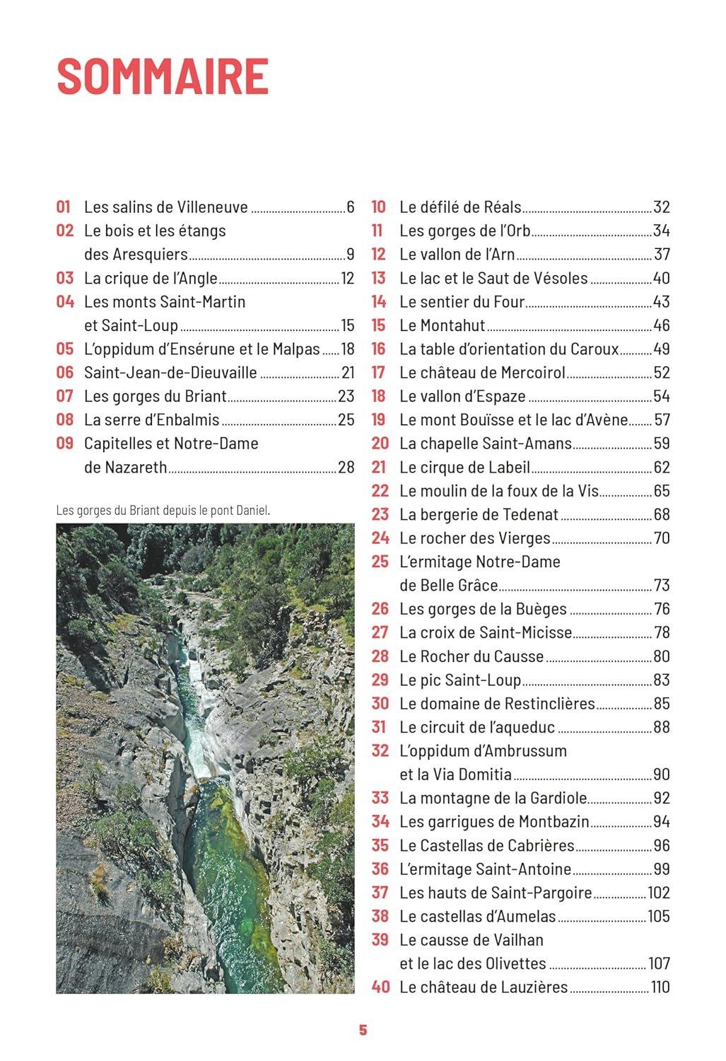 Guide de promenades - Hérault | Rando Editions - Les Sentiers d'Emilie