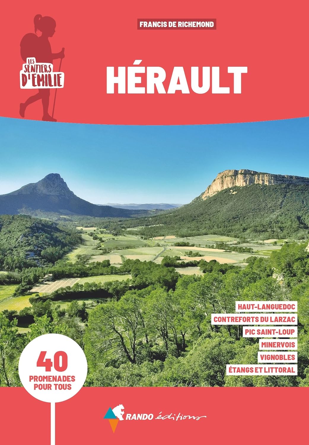 Guide de promenades - Hérault | Rando Editions - Les Sentiers d'Emilie