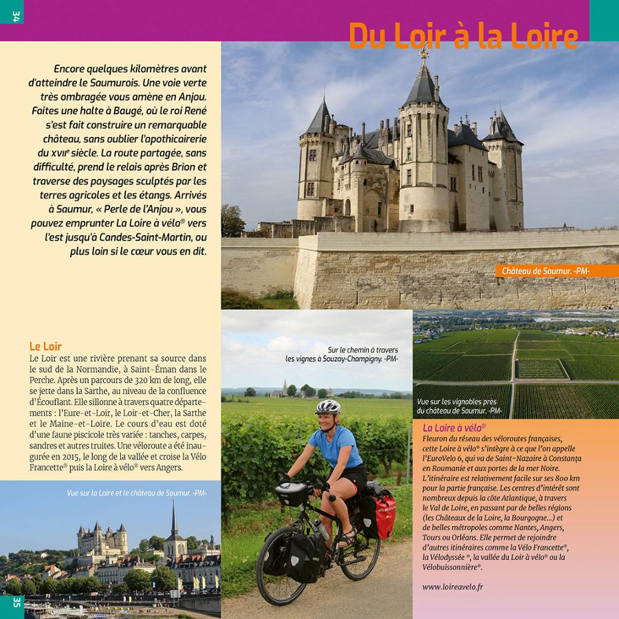 Guide vélo - La Vélobuissonnière - De la Normandie à la Loire | Chamina