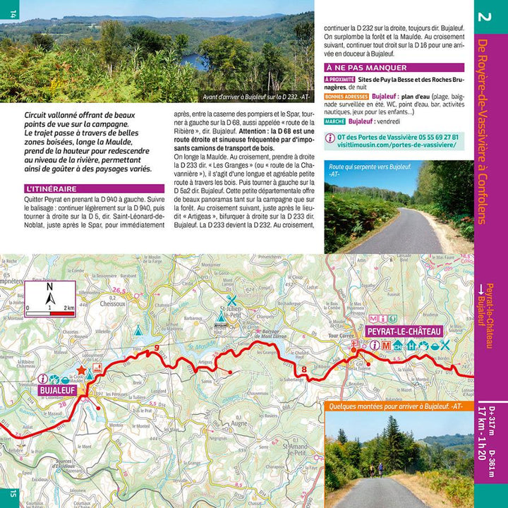 Guide vélo - La Vélidéale, du Lac de Vassivière à l'océan atlantique | Chamina