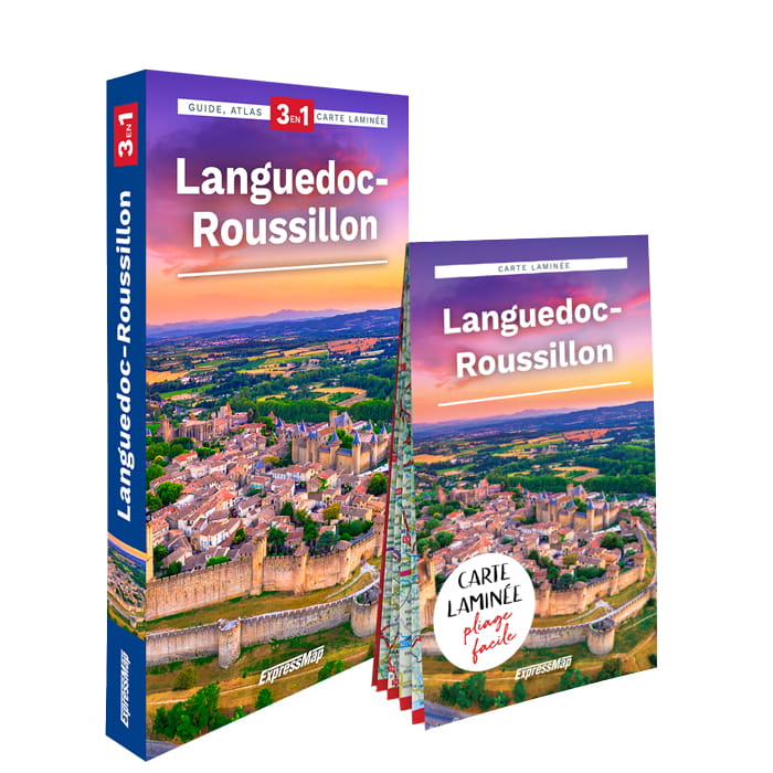 Guide, Atlas & carte routière - Languedoc-Roussillon | Express Map