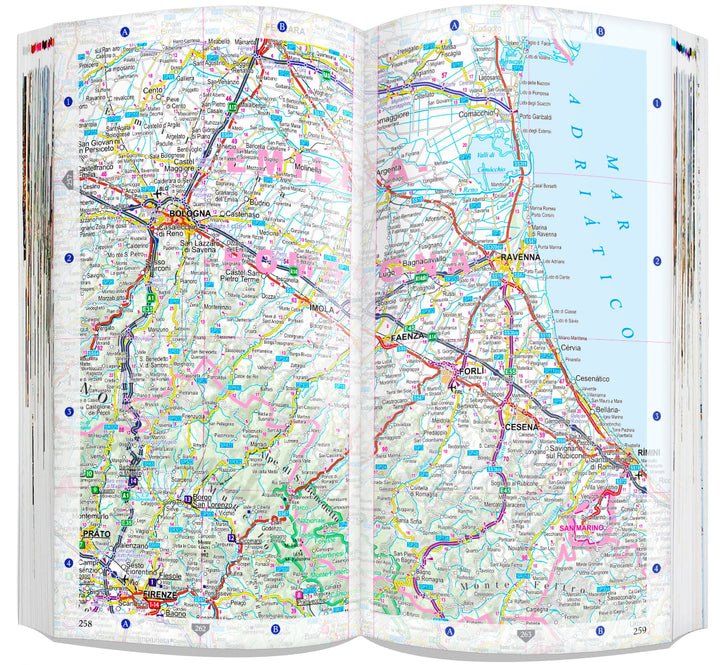 Guide, Atlas & carte routière - Toscane, Florence, Sienne, Pise  | Express Map