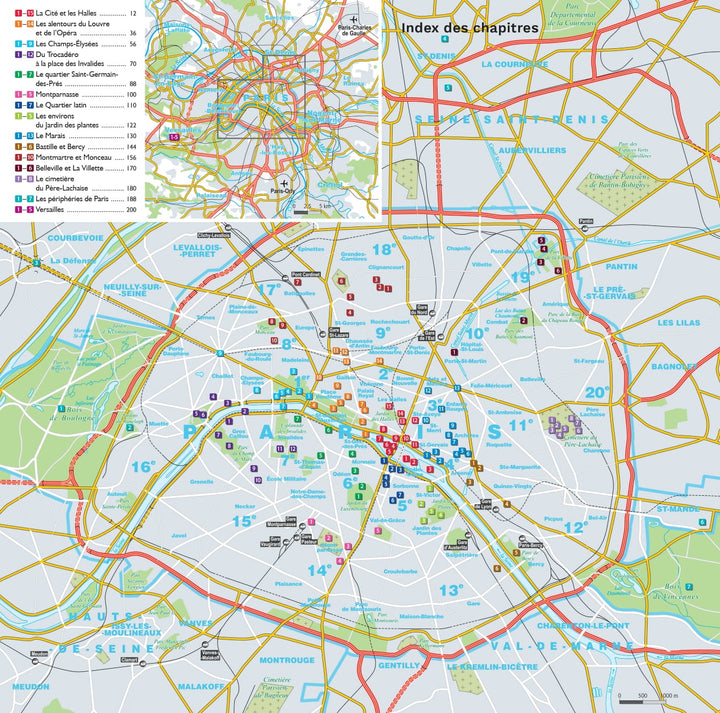 Guide, Atlas & carte routière - Paris | Express Map