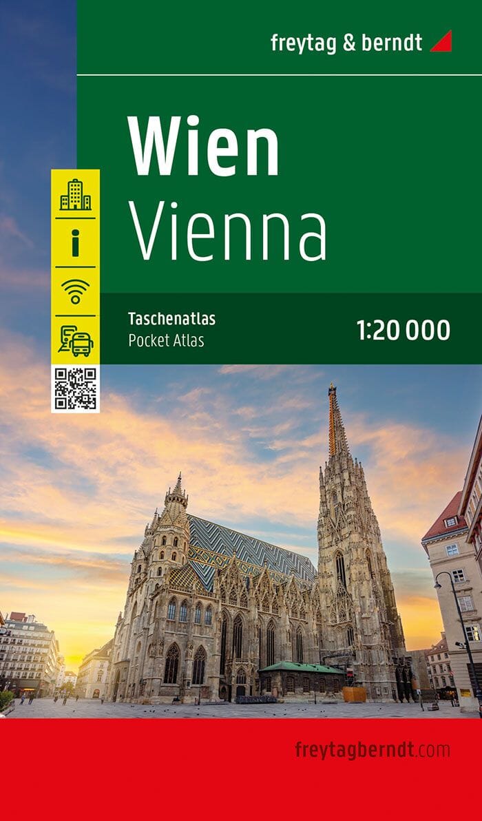 Atlas de poche - Vienne | Freytag & Berndt carte pliée Freytag & Berndt 