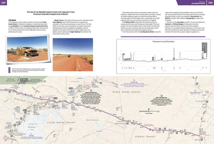 Atlas & guide - Great Desert Tracks (Australie centrale) | Hema Maps atlas Hema Maps 