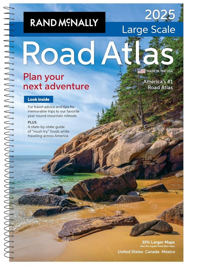 Atlas routier à grande échelle - États-Unis, Canada, Mexique | Rand McNally atlas Rand McNally 