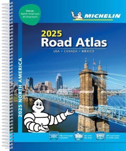 Atlas routier à spirales - USA, Canada, Mexique 2026 | Michelin atlas Michelin 