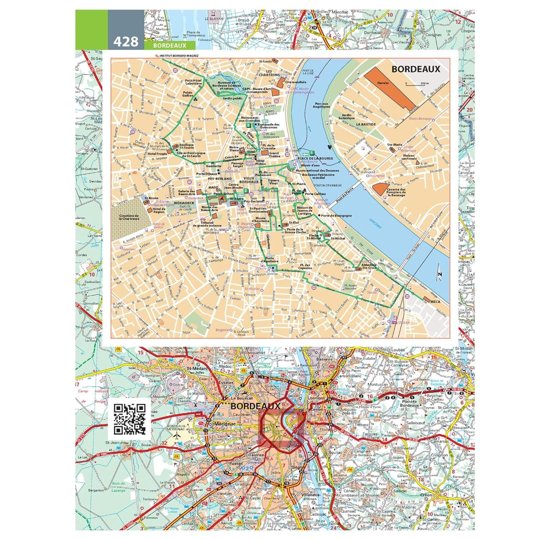 Atlas routier et touristique - France (broché) - Édition 2024 | Michelin atlas Michelin 
