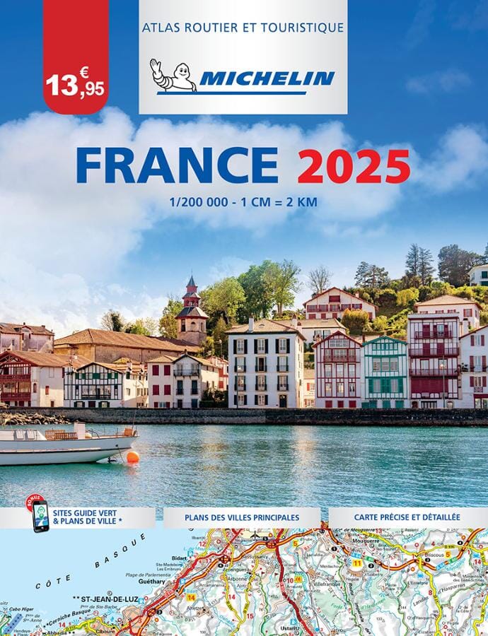 Atlas routier et touristique - France (broché) - Édition 2025 | Michelin atlas Michelin 