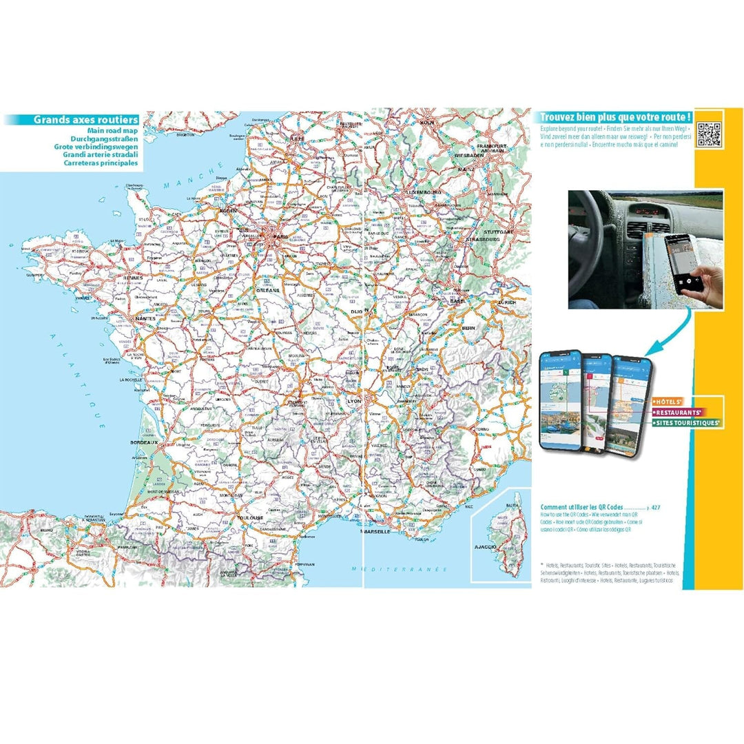 Atlas routier et touristique - France (broché) - Édition 2024 | Michelin atlas Michelin 