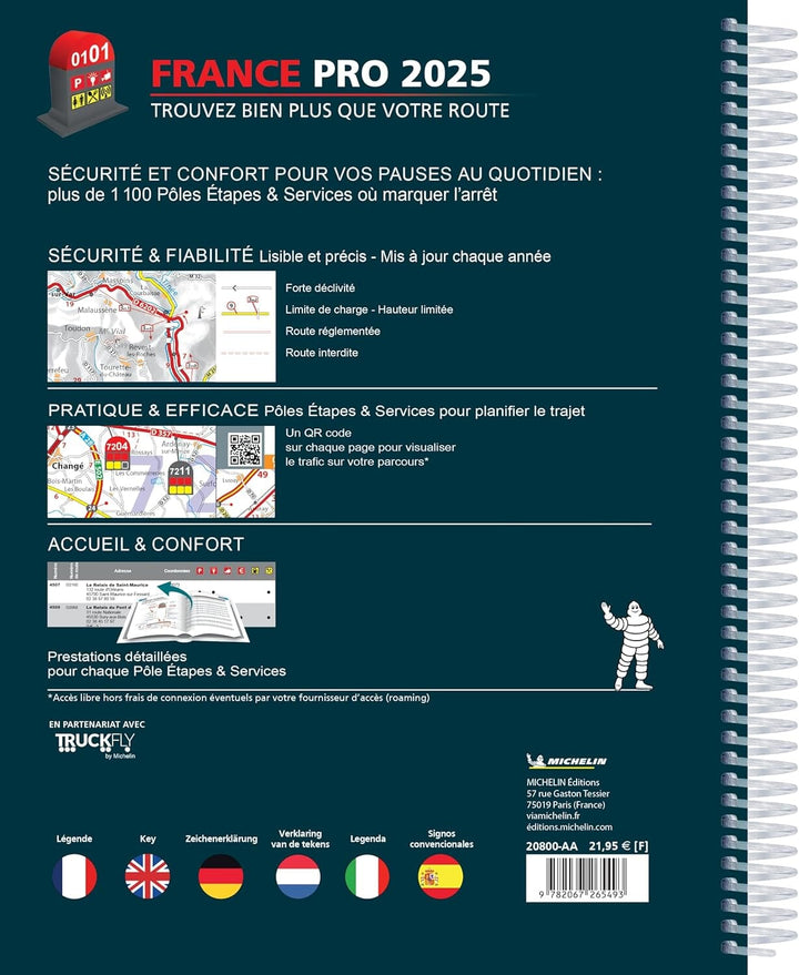 Atlas routier - France PRO - Édition 2025 | Michelin atlas Michelin 