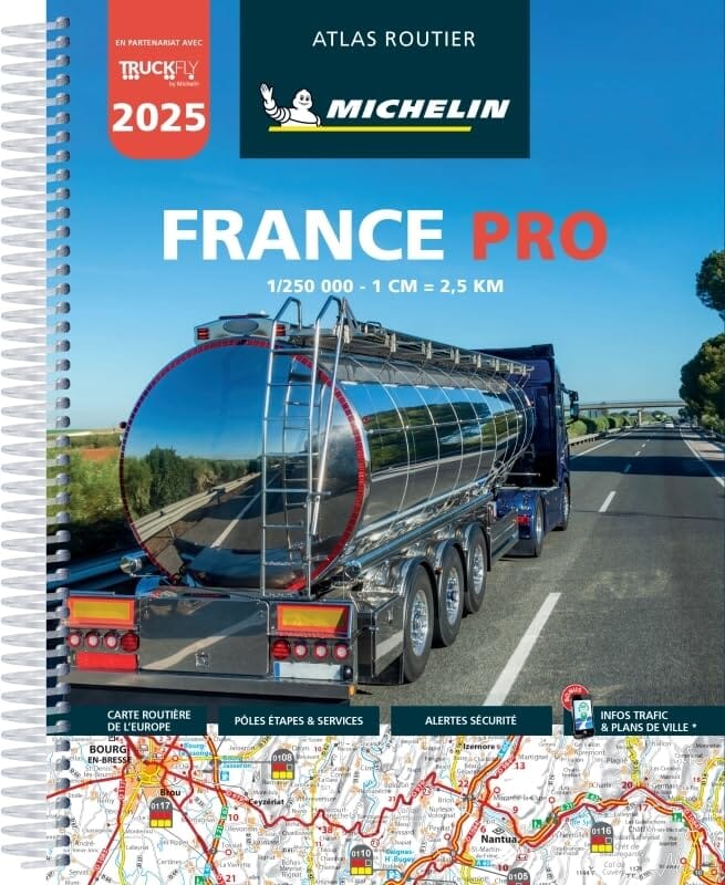 Atlas routier - France PRO - Édition 2025 | Michelin atlas Michelin 