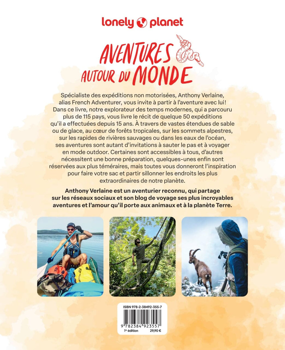 Beau livre - Aventures autour du monde | Lonely Planet beau livre Lonely Planet 