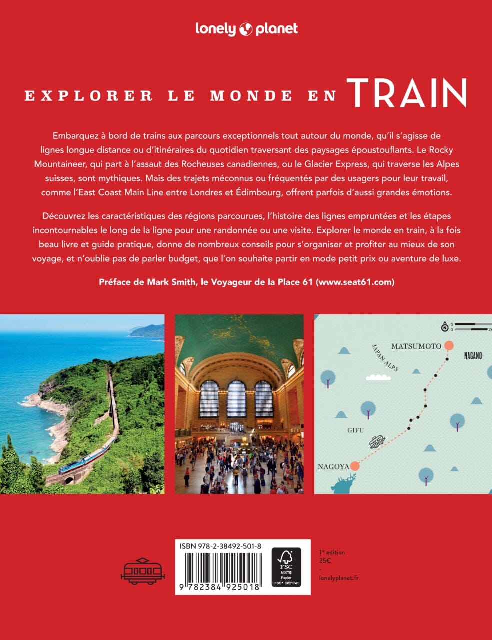 Beau livre - Explorer le monde en train | Lonely Planet beau livre Lonely Planet 