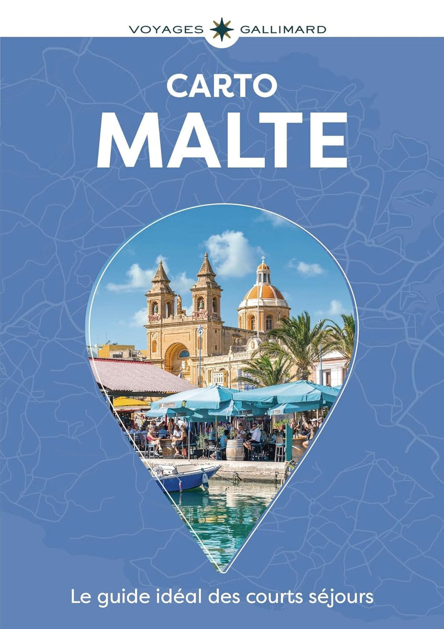Carnet de poche de cartes détaillées - Malte | Cartoville carte pliée Gallimard 