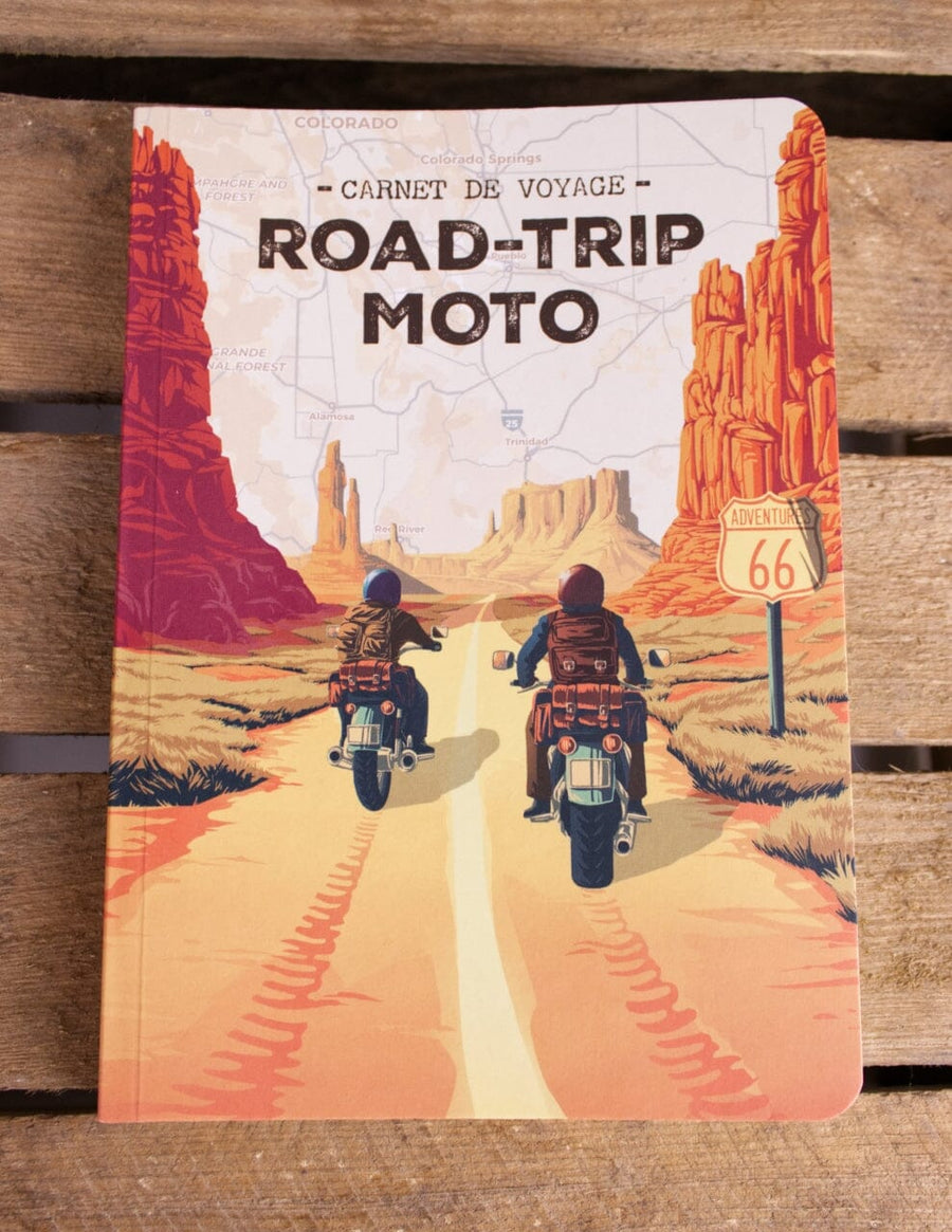 Carnet de voyage - Road trip à moto | Aventura guide pratique Aventura 