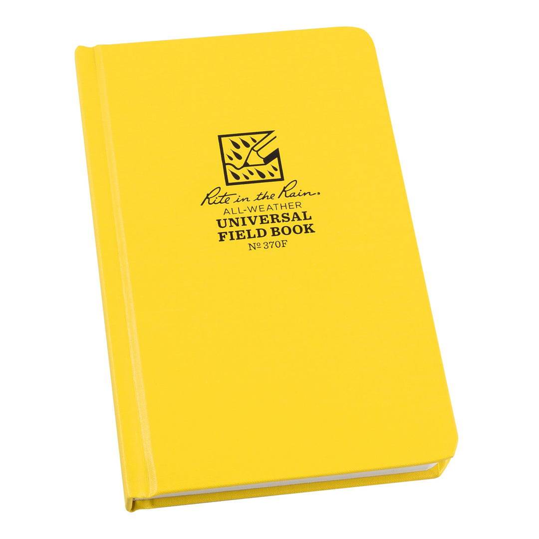 Carnet rigide étanche Rite in the Rain – Jaune Fabrikoid 5x7.5” (370F / 360F) accessoire de voyage Rite in the Rain 