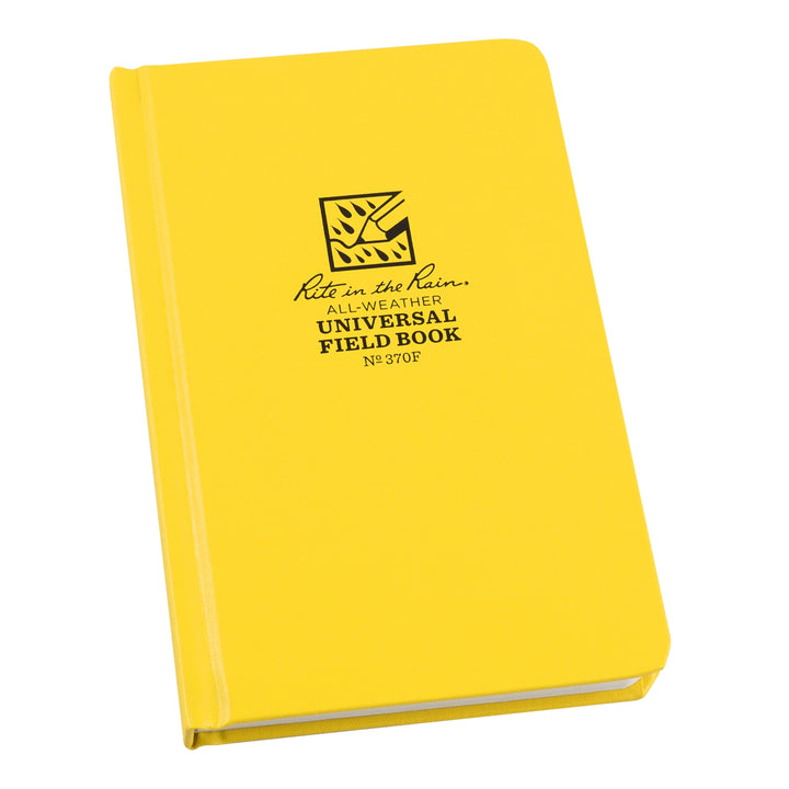 Carnet rigide étanche Rite in the Rain – Jaune Fabrikoid 5x7.5” (370F / 360F) accessoire de voyage Rite in the Rain 