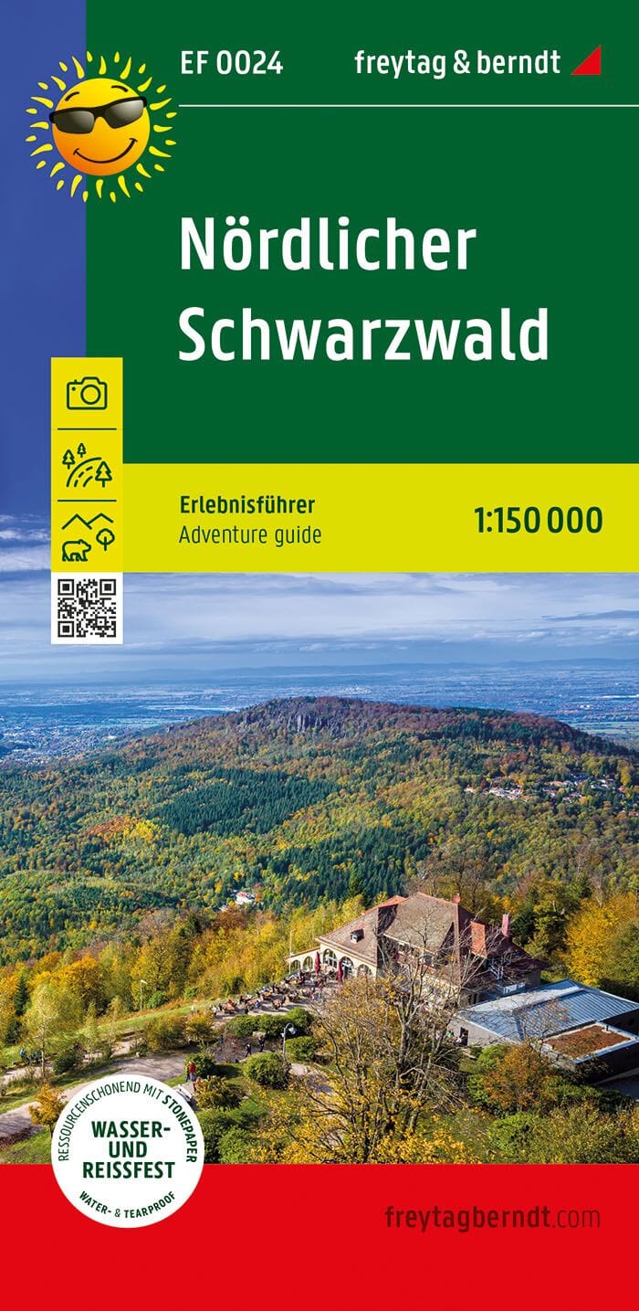 Carte de loisirs - Forêt Noire nord / Nördlicher Schwarzwald Erlebnisführer | Freytag & Berndt carte pliée Freytag & Berndt 