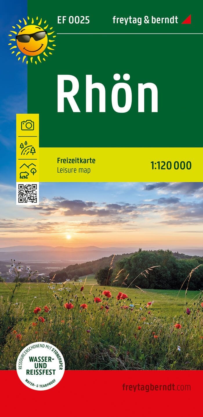Carte de loisirs - Rhön (Hesse, Bavière) | Freytag & Berndt carte pliée Freytag & Berndt 