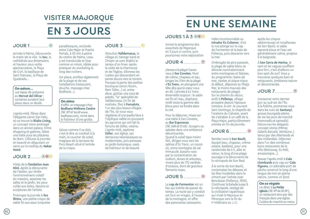 Carte de Majorque | Cartoville carte pliée Gallimard 