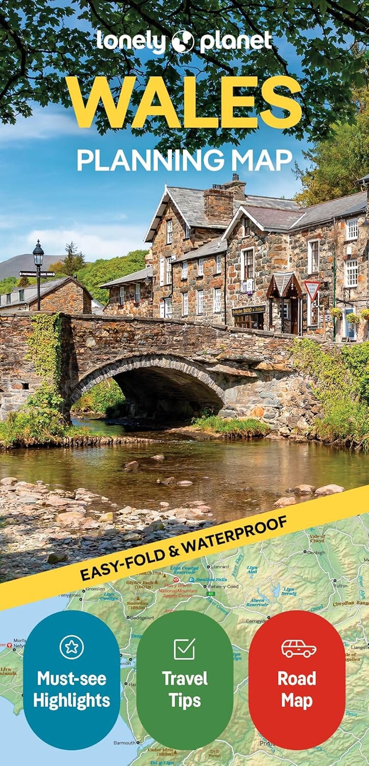 Carte de planification (en anglais) - Wales | Lonely Planet carte pliée Lonely Planet EN 