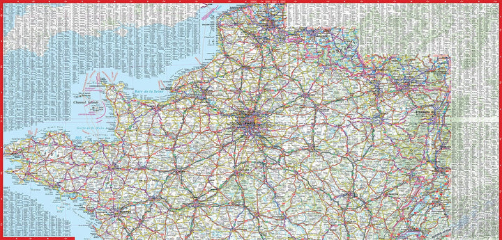 Carte de poche plastifiée - France | Express Map carte pliée Express Map 
