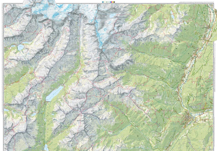 Carte de randonnée n° 77 - Adamello Sud, Val Daone, Valli Giudicarie | Tabacco carte de randonnée Tabacco 