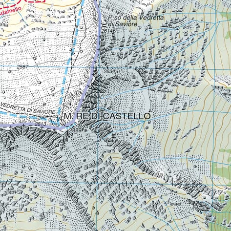 Carte de randonnée n° 81 - Val Camonica, Breno, Val Caffaro (Italie) | Tabacco carte pliée Tabacco 